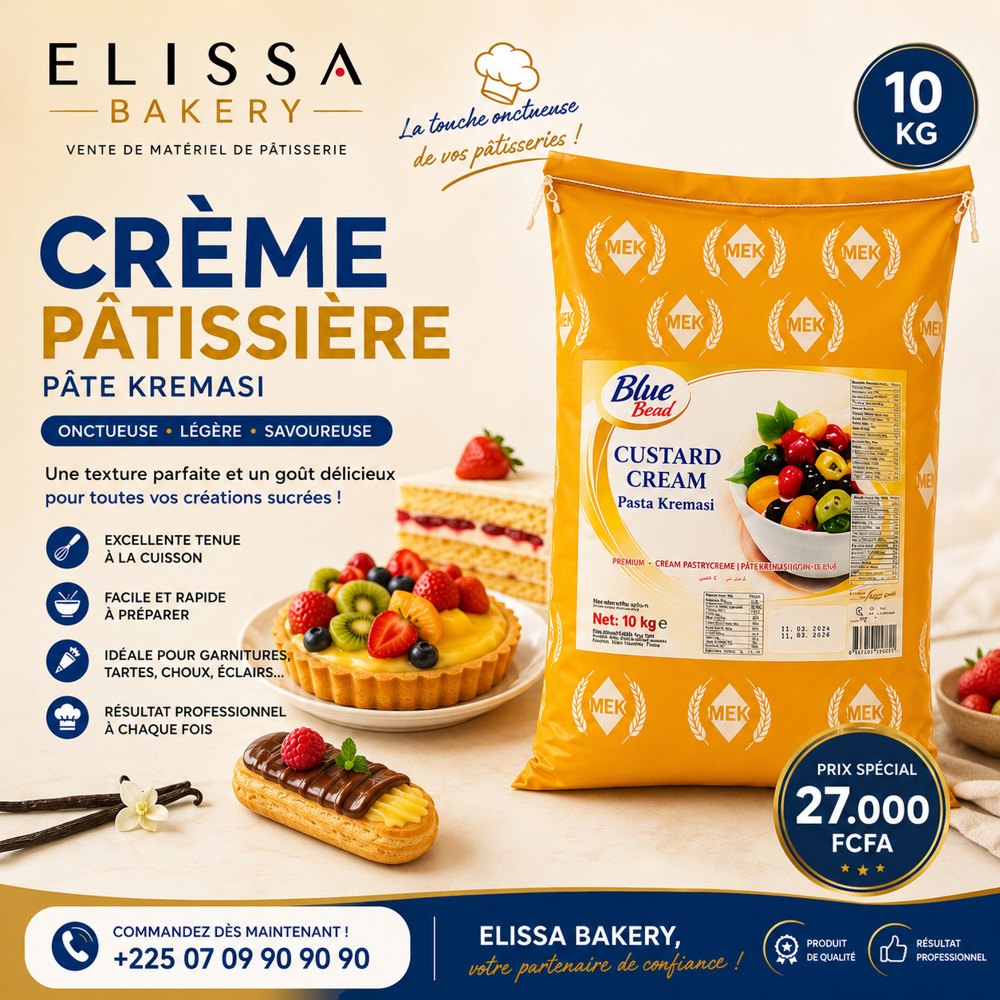 Crème pâtissière — Pâte Kremasi