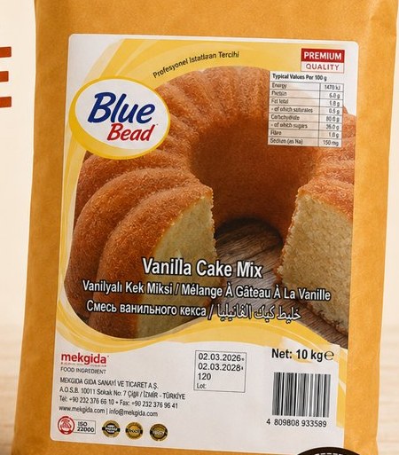 Mélange pour gâteau vanille